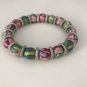 [Angela Moore] Beaded Bracelet with Flip Flops
